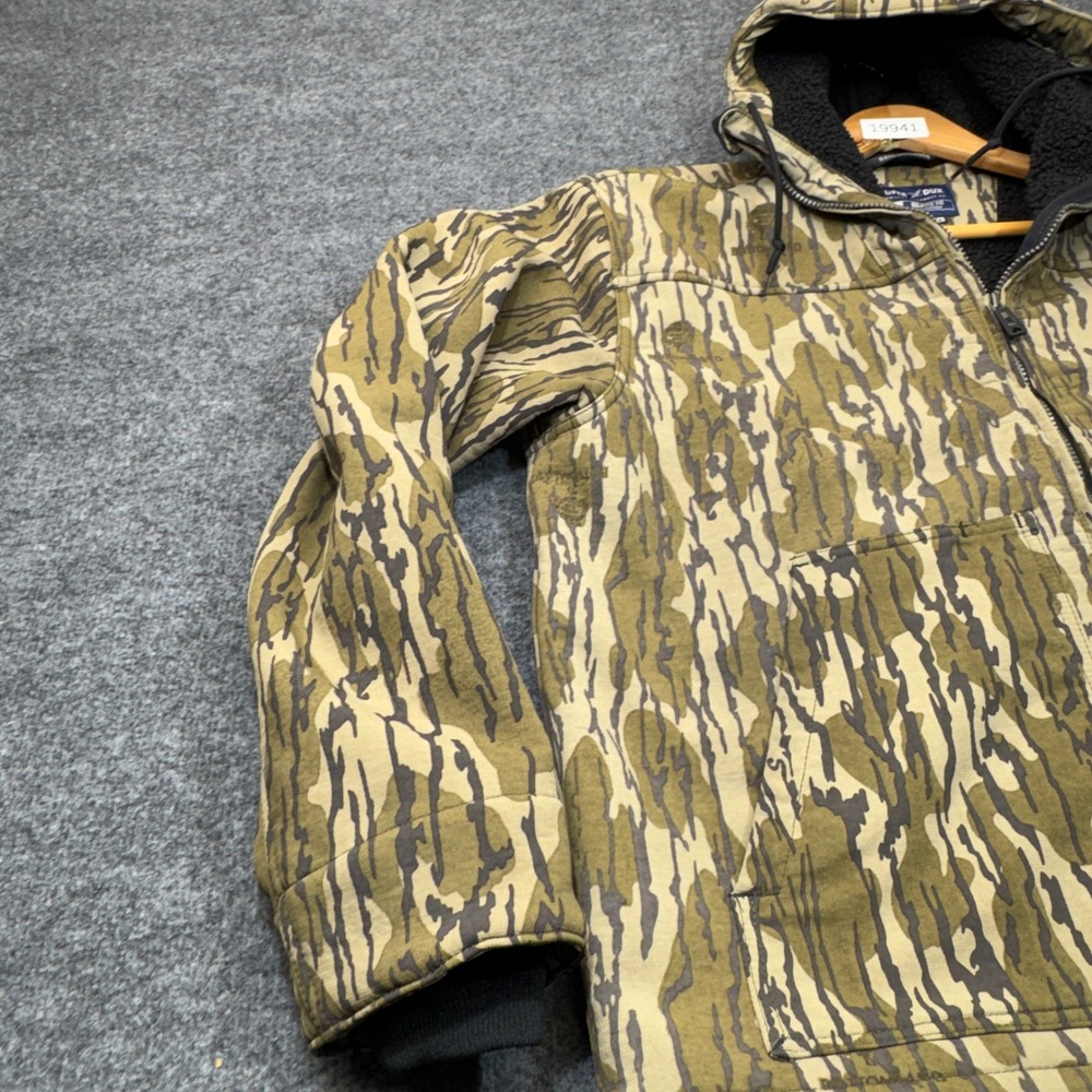 Carhartt Super Dux Mens L Mossy Oak Bottomland Camo Sherpa Lined Jacket OJ5001-M - Picture 3 of 14